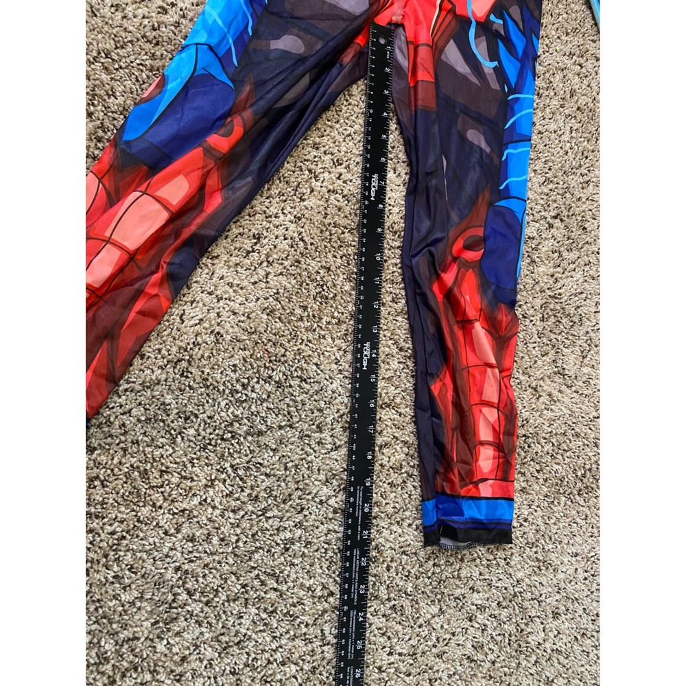Marvel Spider-Man Costume Kids Red Blue Jumpsuit Mask Wings Set size YS - Picture 4 of 5